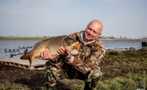 Carp fishing in Ukraine